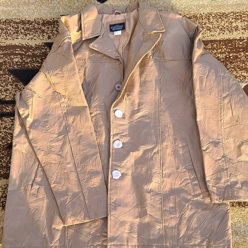 Mens leather jacket